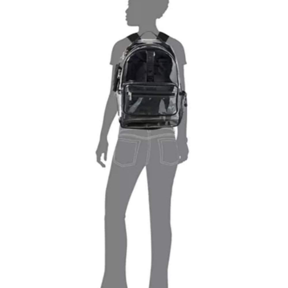 NWT Steve Madden Amelia Clear Backpack + Id Case - Picture 4 of 4